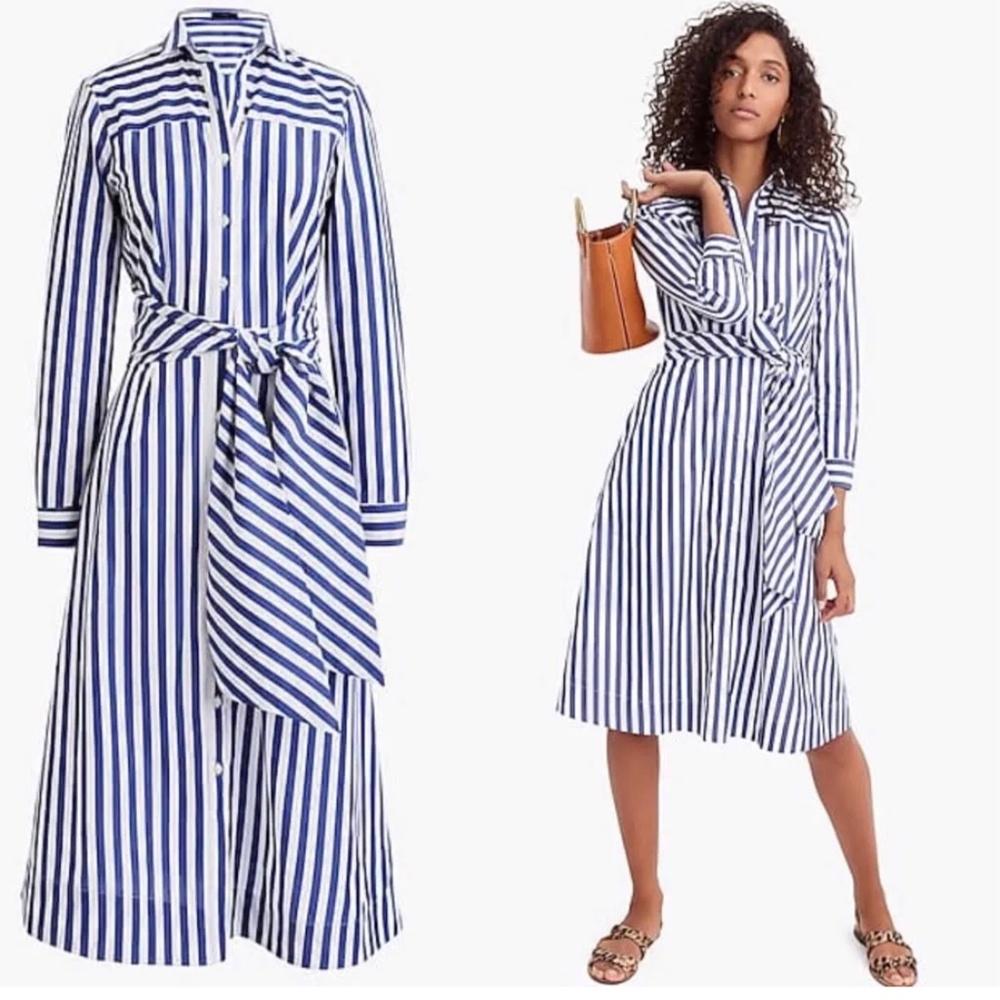 J Crew Button Down Dress (Sz 10)